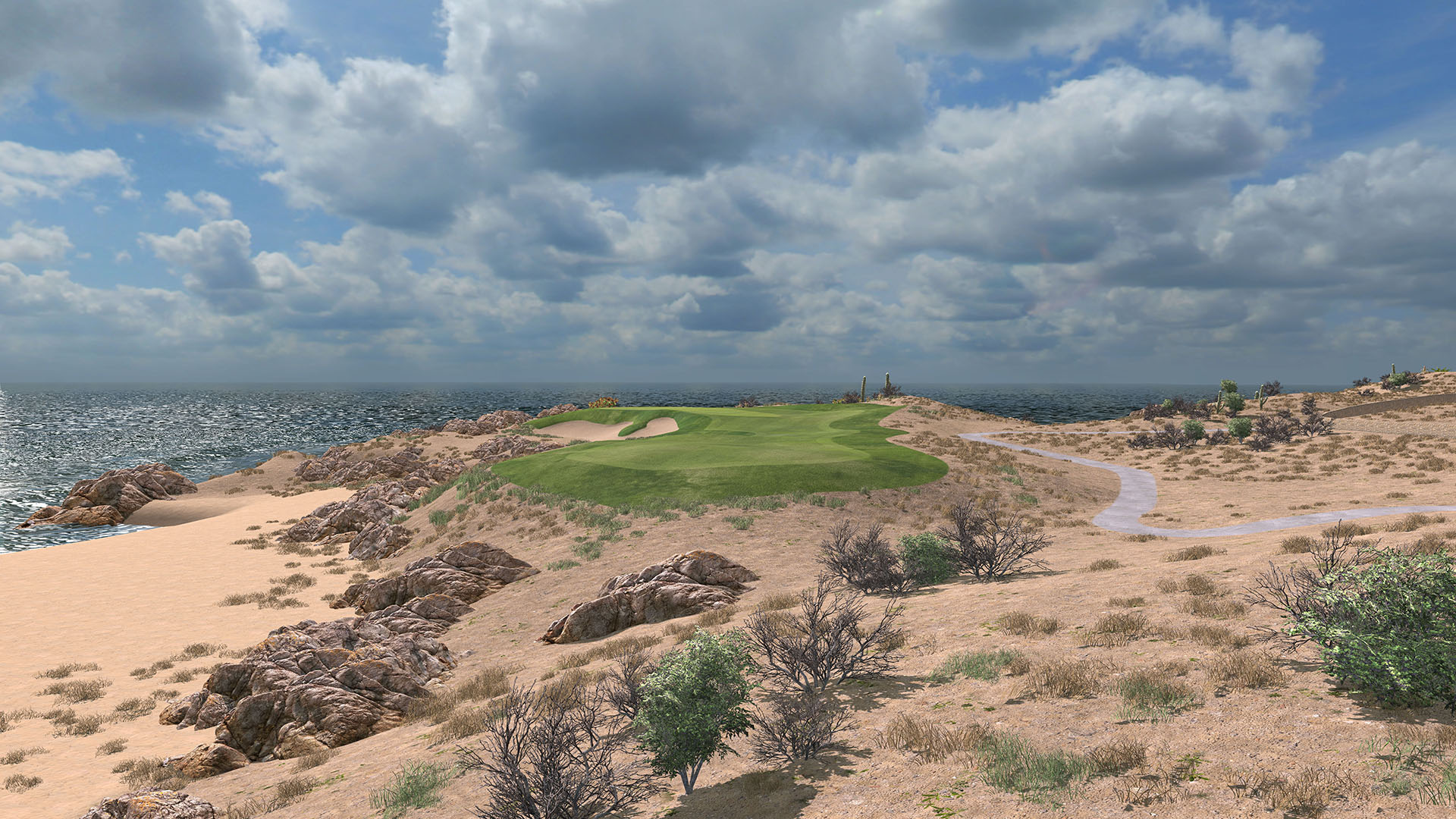 Cabo del Sol: Ocean Course - Golf Simulator Course - E6Golf