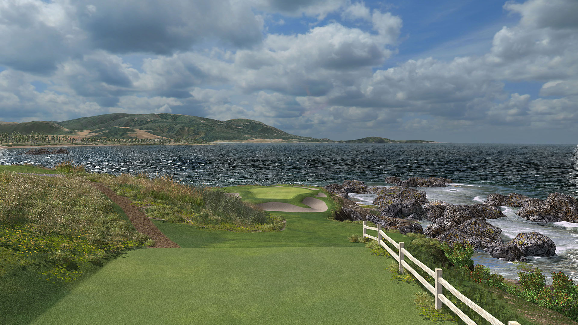 Pebble Beach® Golf Links - Golf Simulator Course - E6Golf