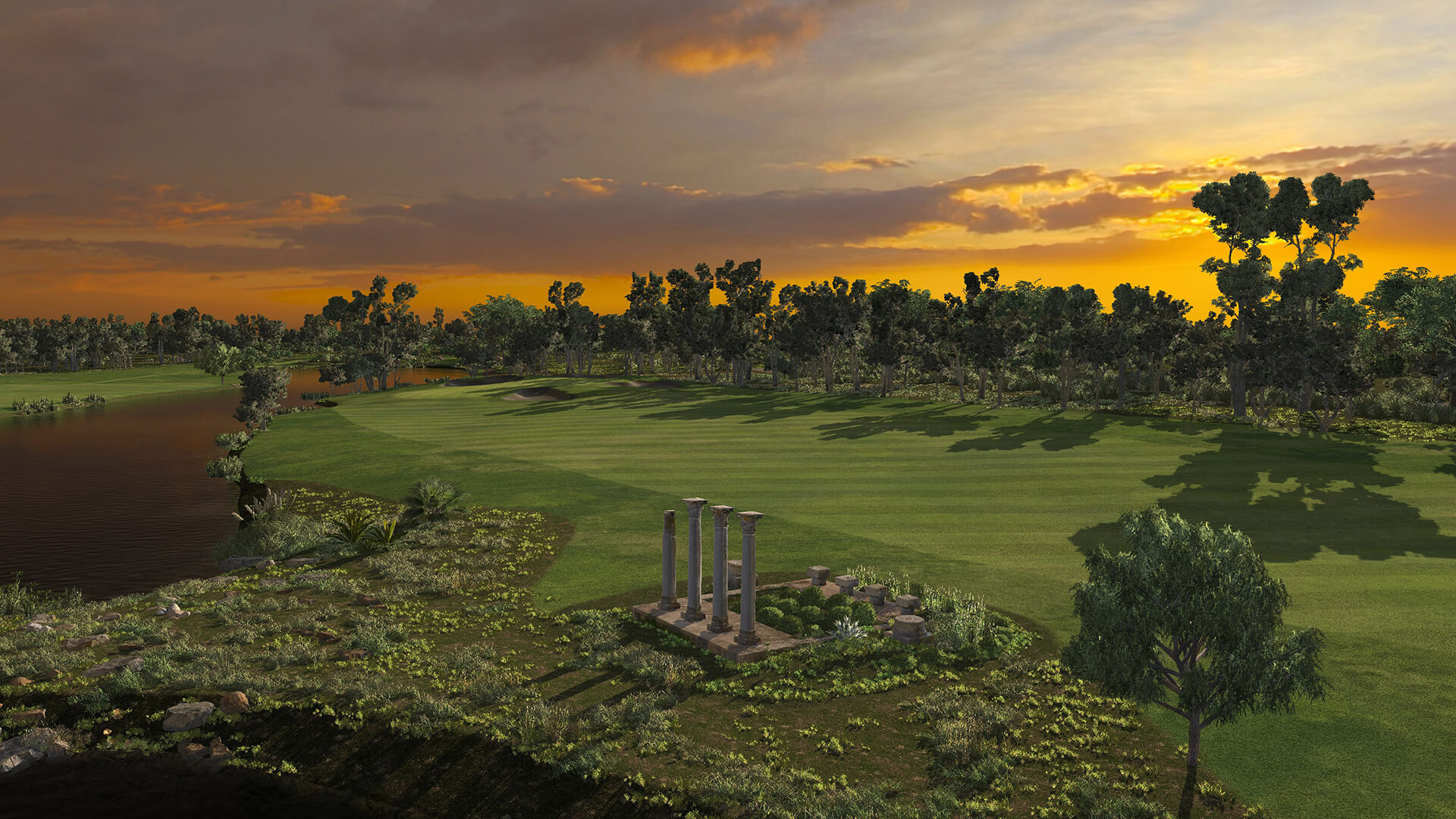 Royal Golf Dar Es Salam Golf Simulator Course E6Golf